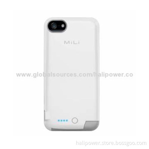 Power Pack for iPhone 5/5S/5C, 2,200mAh Capacity, 5V/1A Input Voltage, 3.5 Hours Self-charging Time